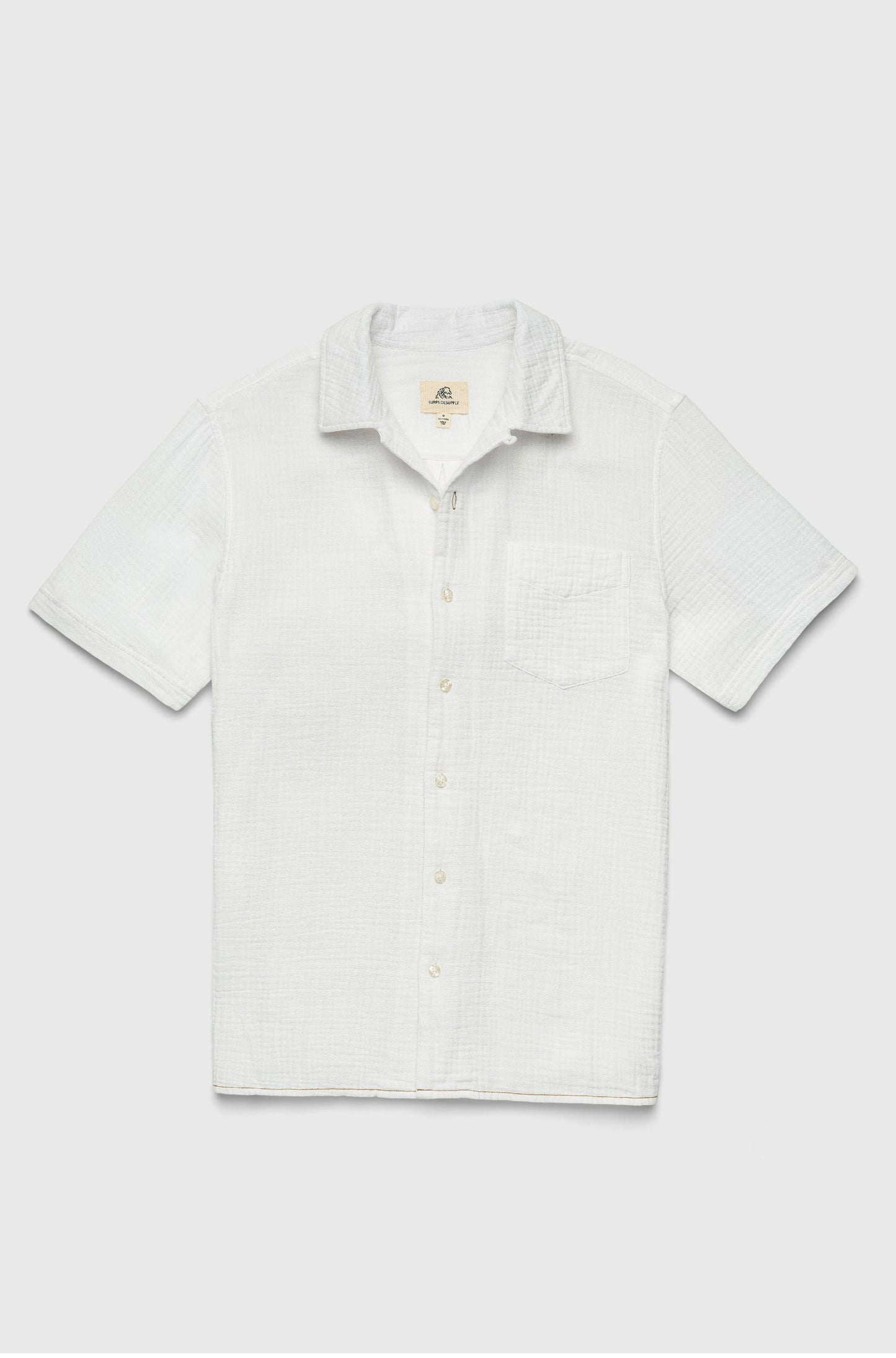  SURFSIDE SUPPLY COMP Mariner Short Sleeve Crinkle Gauze Camp Shirt