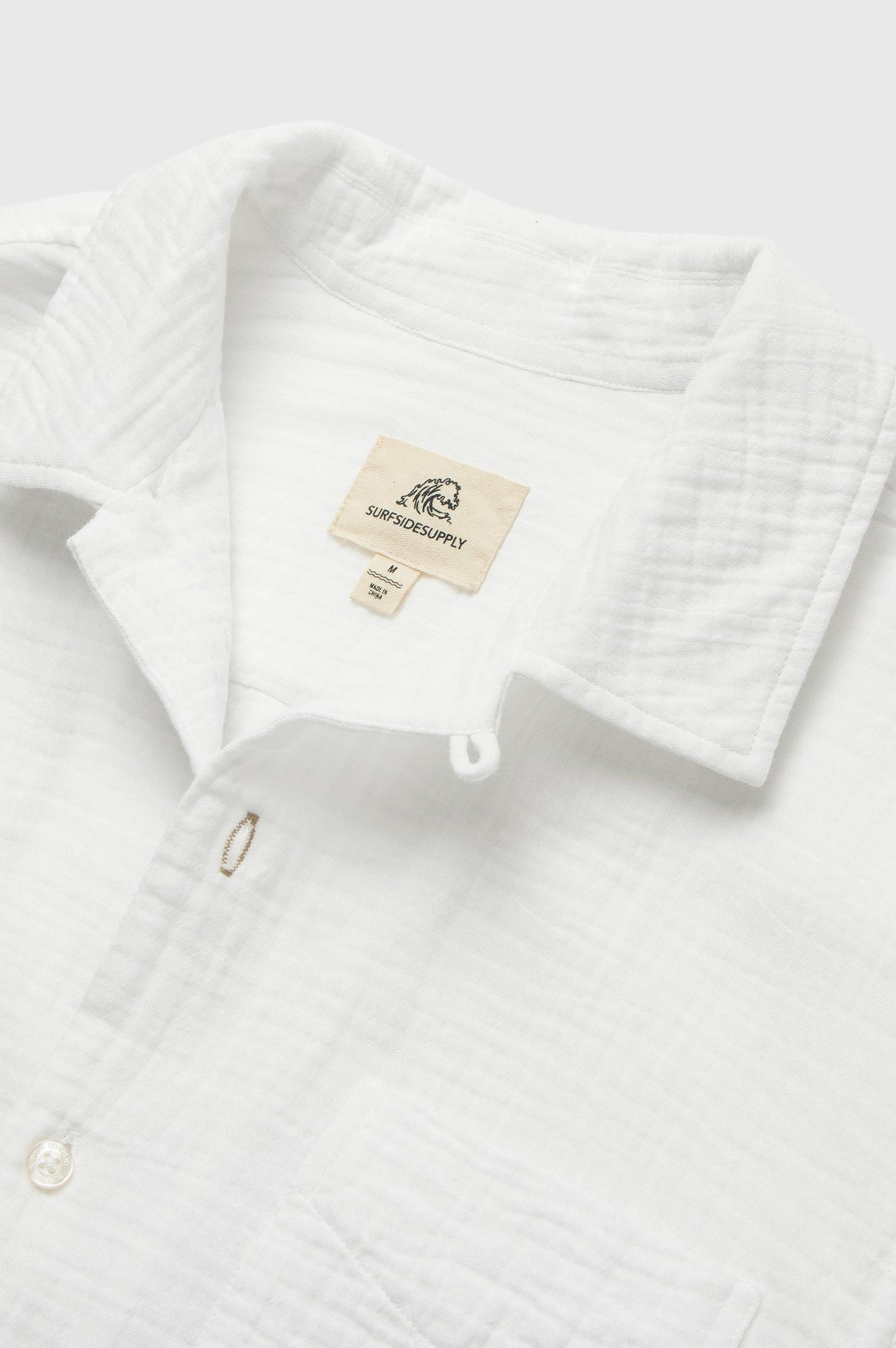  SURFSIDE SUPPLY COMP Mariner Short Sleeve Crinkle Gauze Camp Shirt