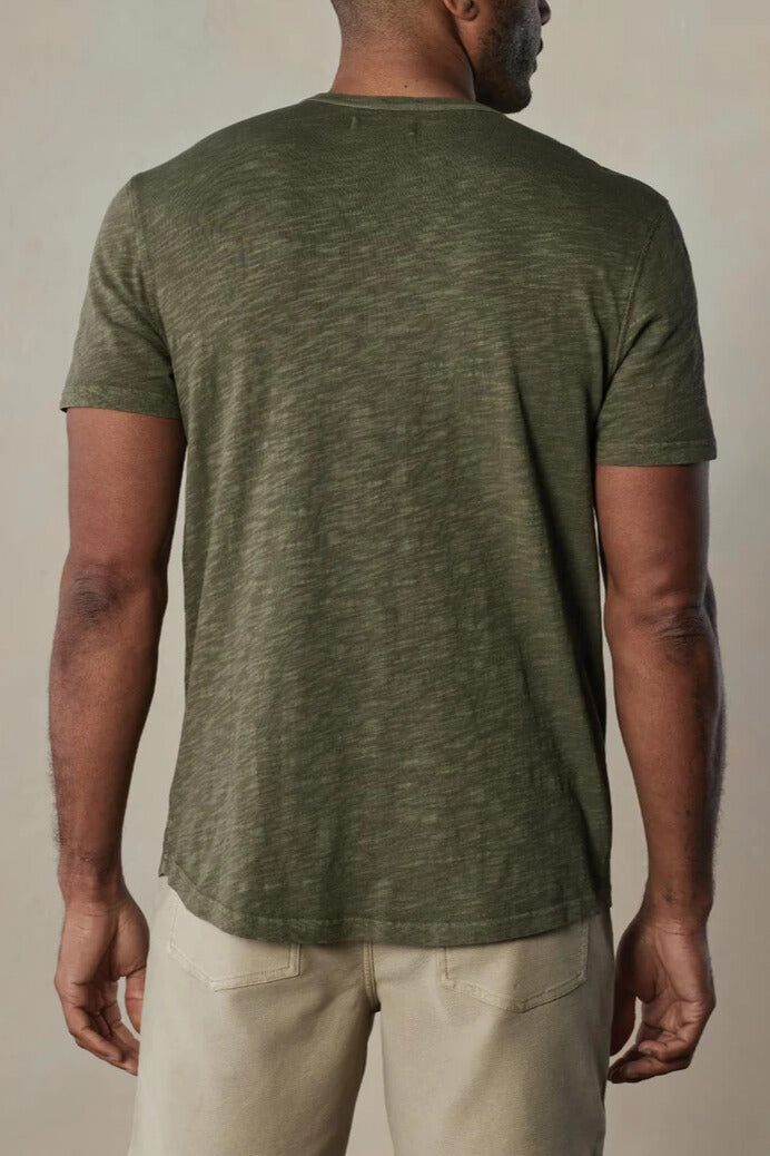  THE NORMAL BRAND Legacy Jersey Short Sleeve Henley