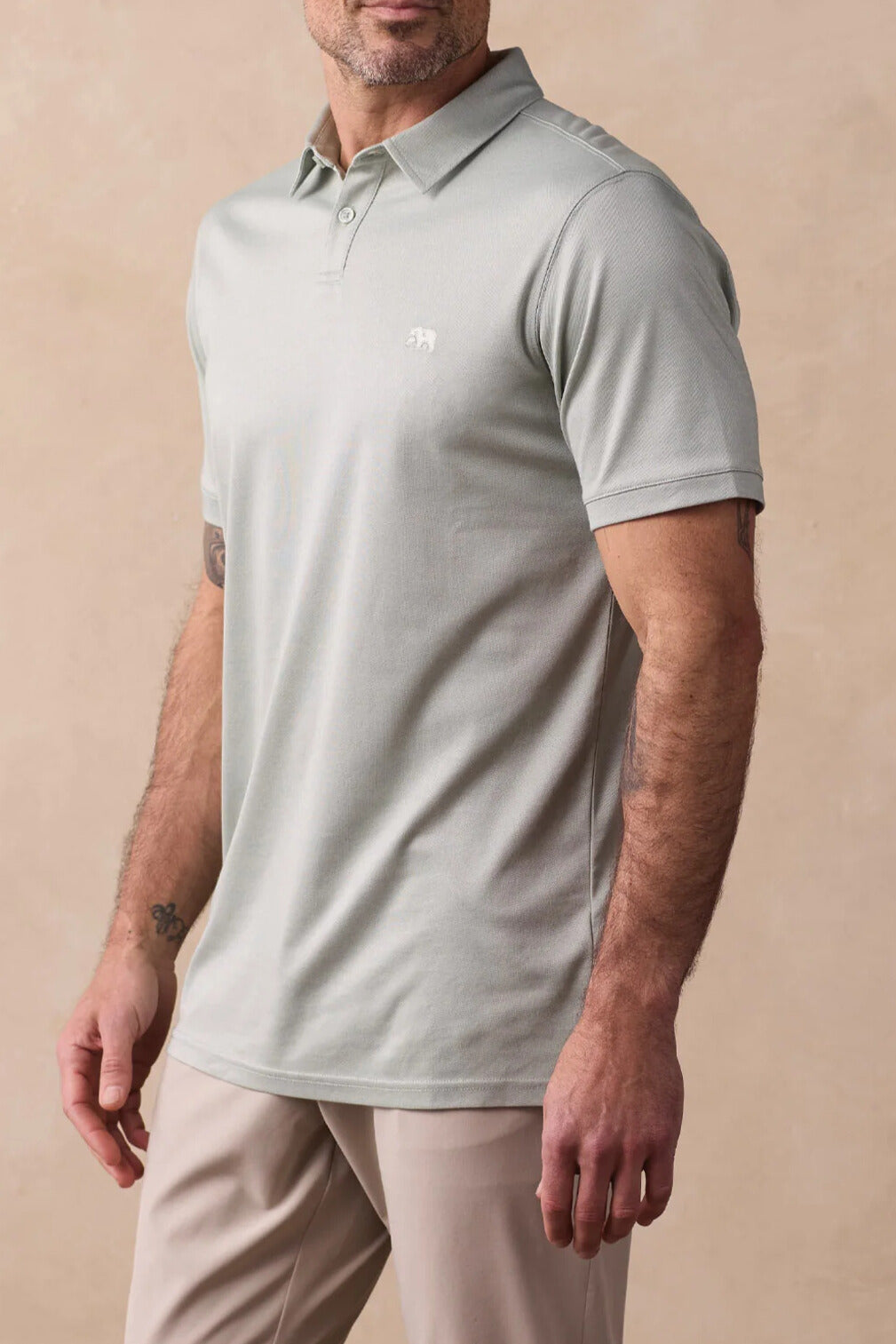  THE NORMAL BRAND Performance Pique Polo