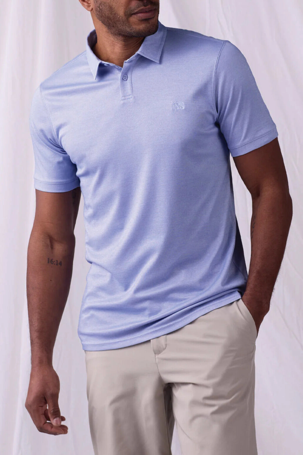  THE NORMAL BRAND Performance Pique Polo