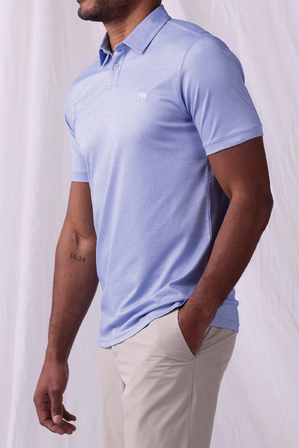  THE NORMAL BRAND Performance Pique Polo