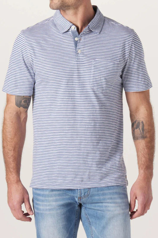  THE NORMAL BRAND Vintage Slub Pocket Polo