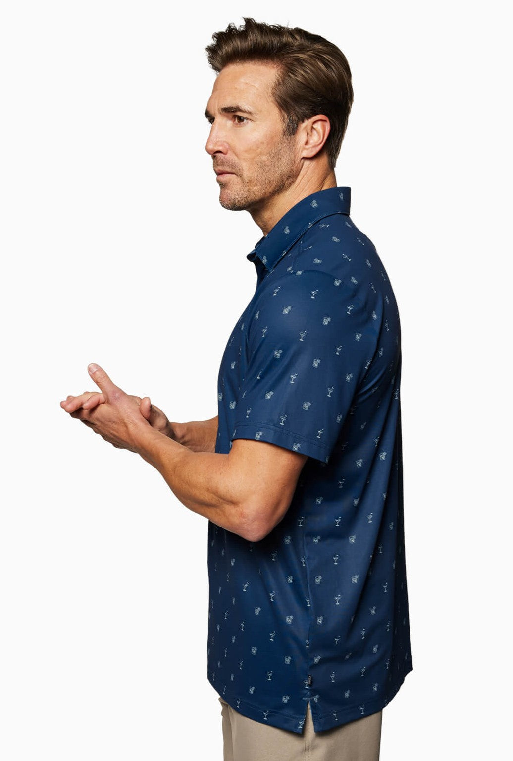  TOES ON THE NOSE Clubhouse Short Sleeve Polo