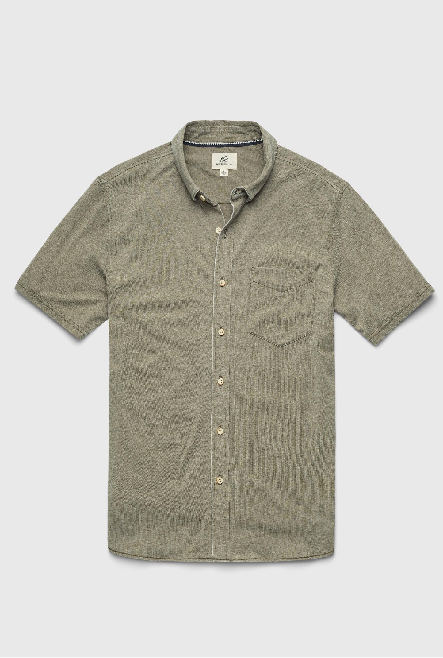  SURFSIDE SUPPLY COMP Tony Short Sleeve Burnout Knit Shirt