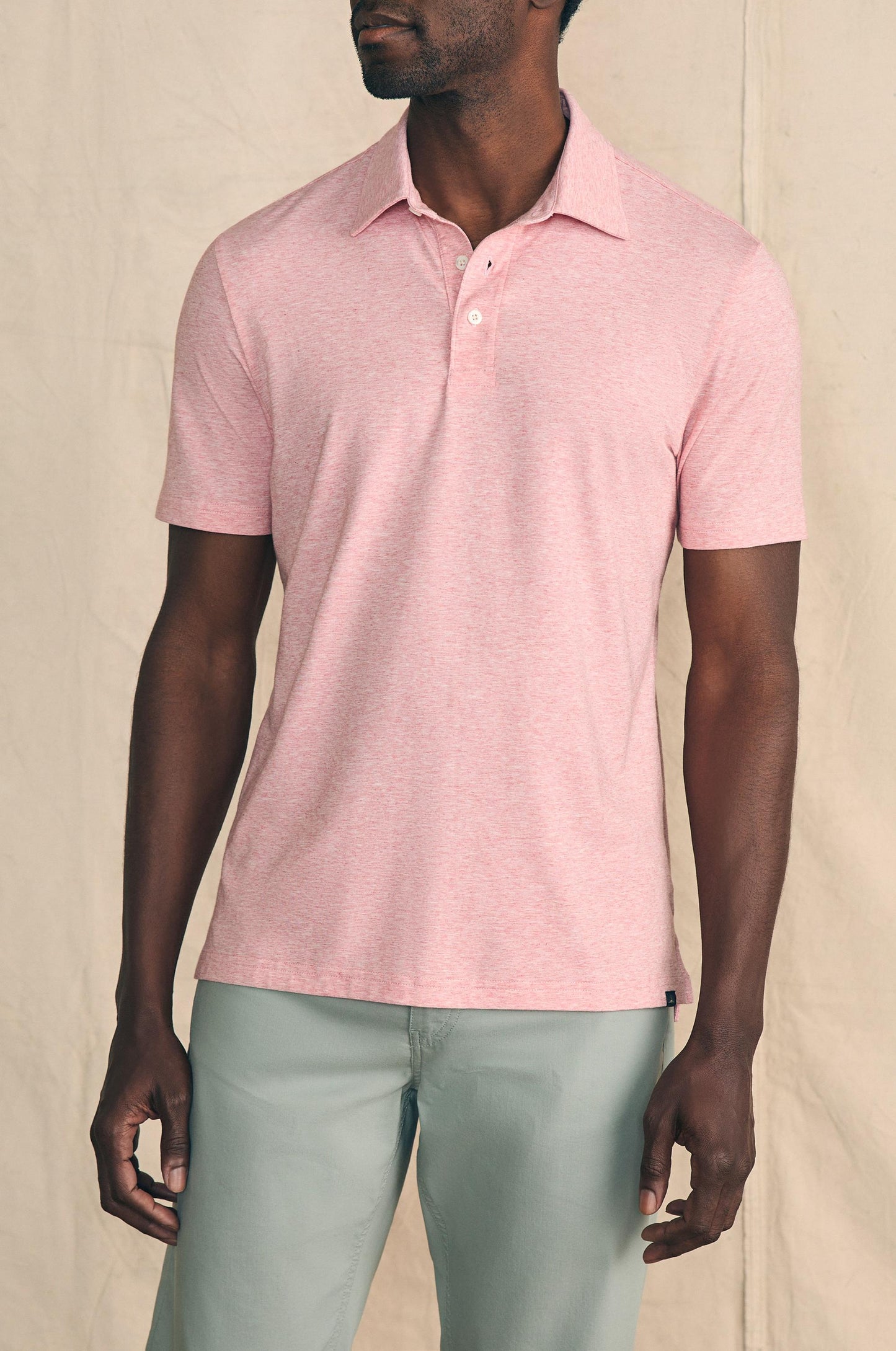  FAHERTY Short-Sleeve Movement Polo Shirt