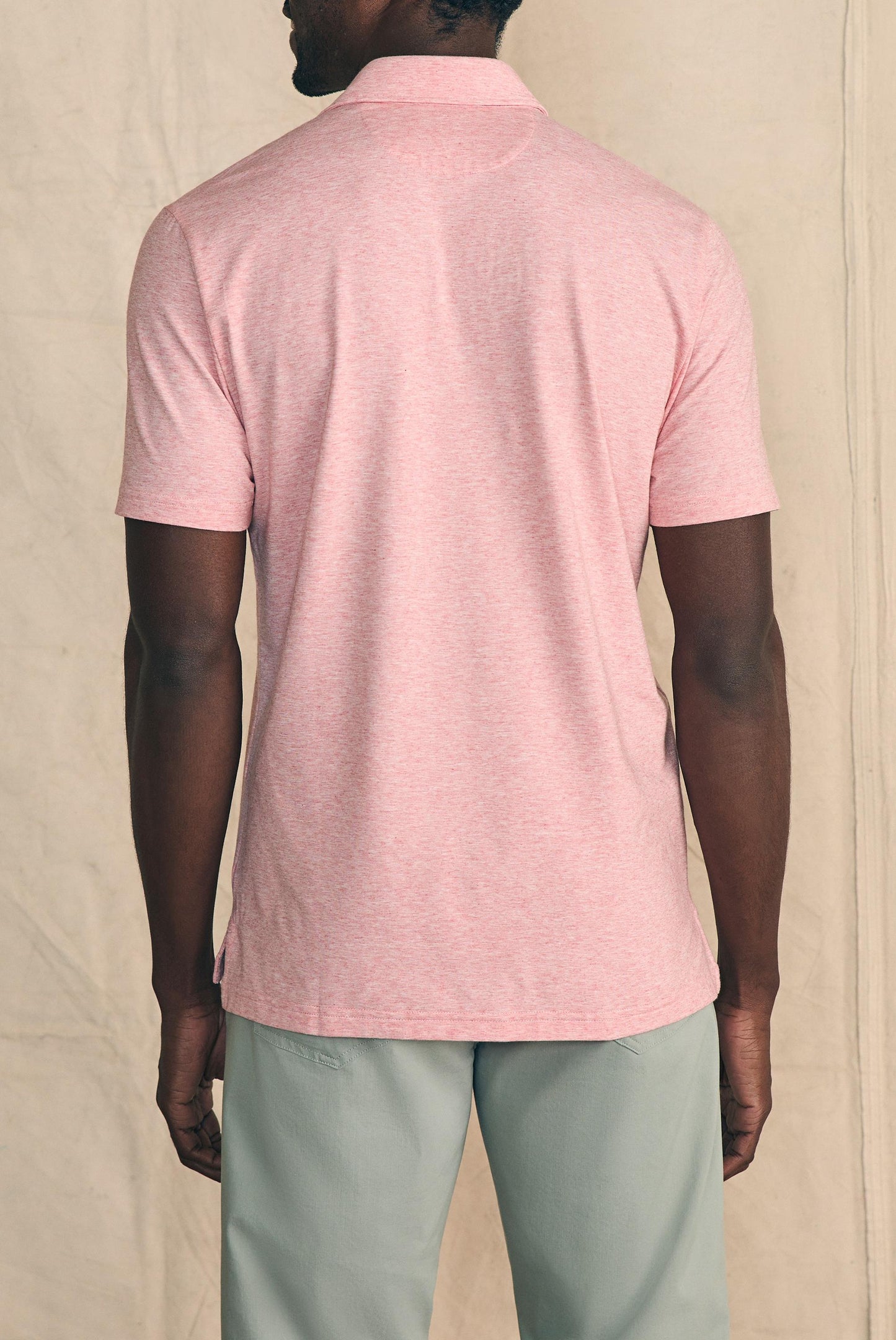  FAHERTY Short-Sleeve Movement Polo Shirt