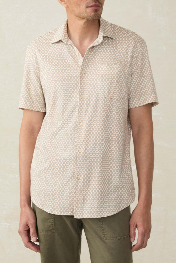  FAHERTY Short-Sleeve Hermosa Shirt