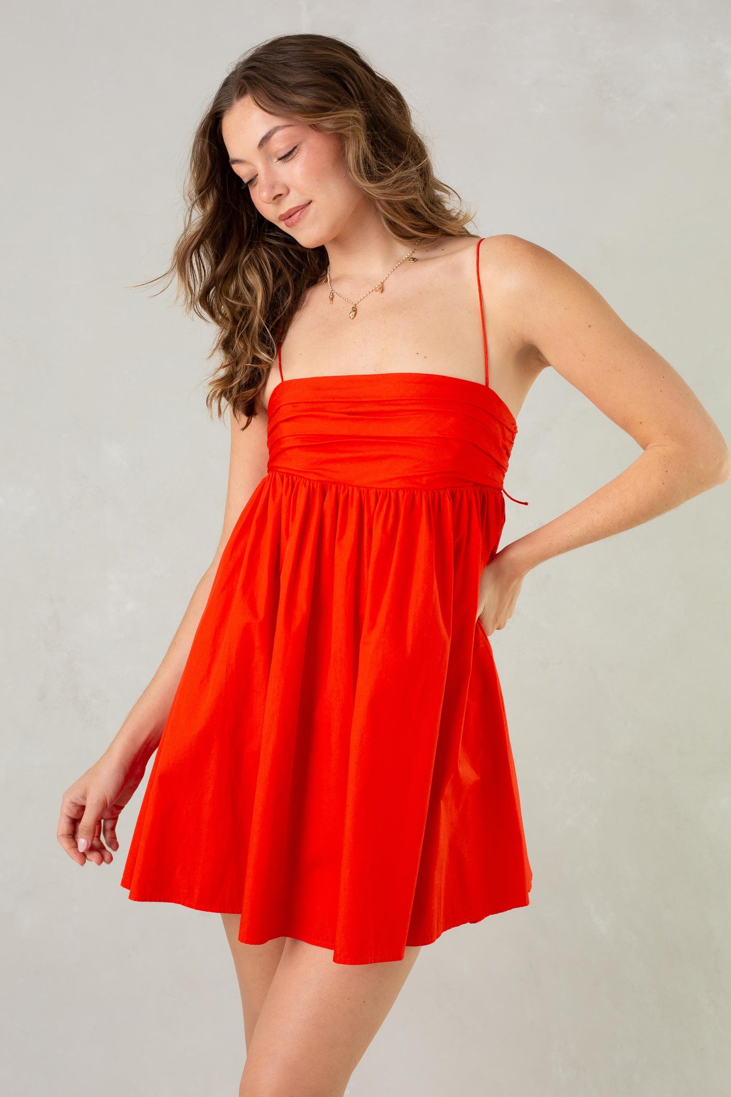  ISLA Lucille Organic Cotton Mini Dress