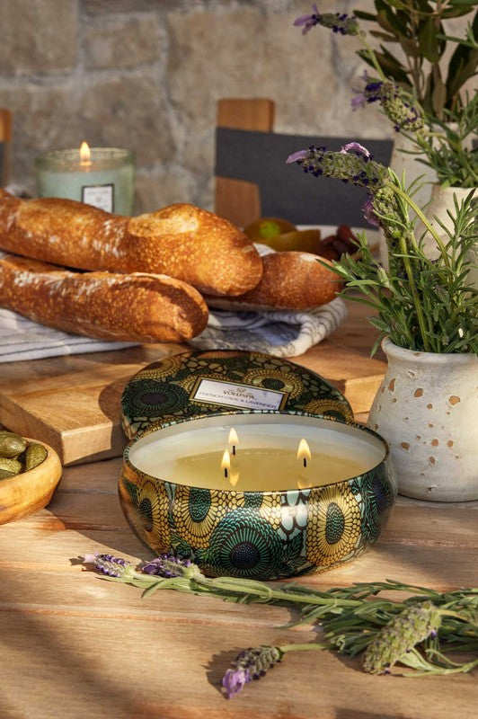  VOLUSPA French Cade Lavender 3 Wick Tin