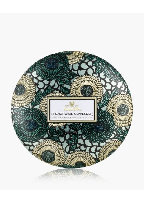  VOLUSPA French Cade Lavender 3 Wick Tin