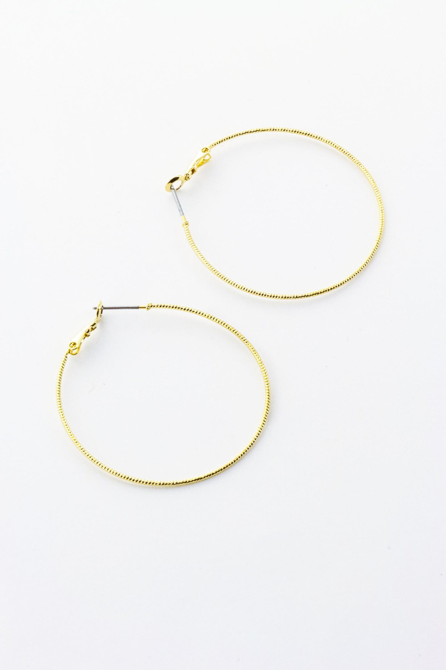  SOUTH MOON UNDER Barely There Hoop Earrings