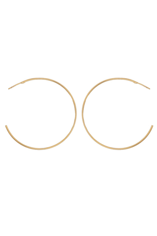  SOUTH MOON UNDER 2 In Earring Metal In Hoop Gold
