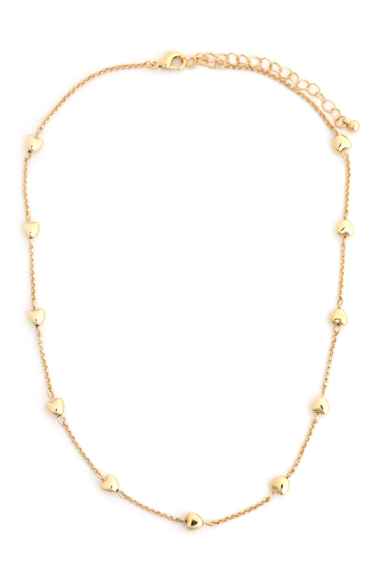  SOUTH MOON UNDER Single 16 Necklace Heart Chain