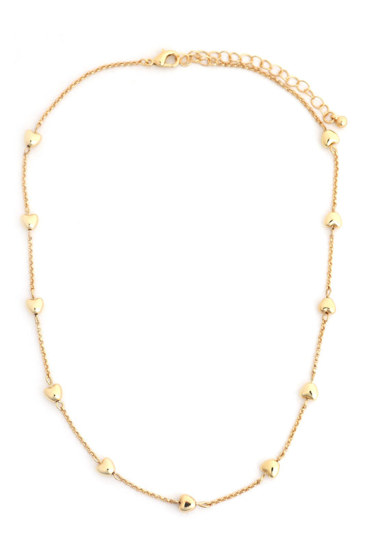  SOUTH MOON UNDER Single 16 Necklace Heart Chain