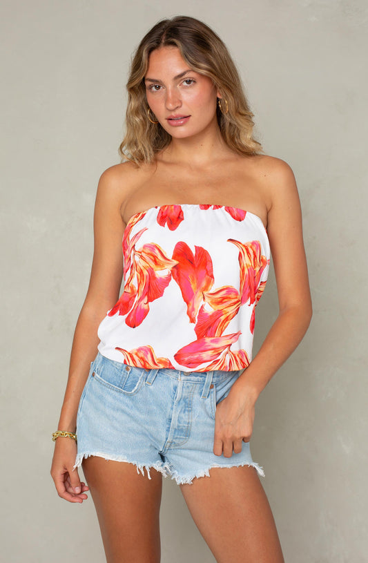  ISLA Flora Tube Top