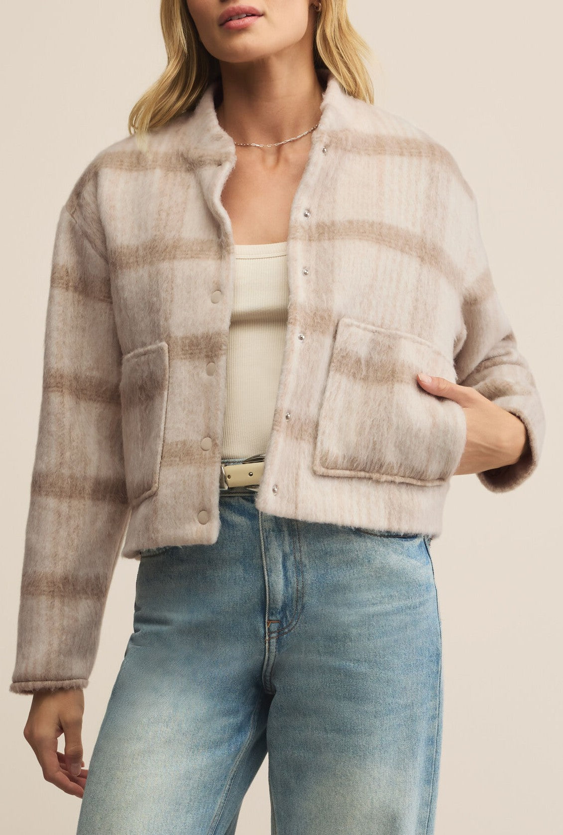  Z SUPPLY Cambridge Plaid Jacket
