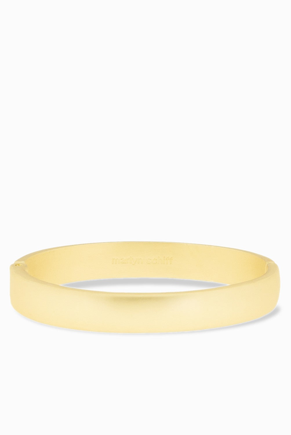  MARLYN SCHIFF Wide Flat Hinge Bangle