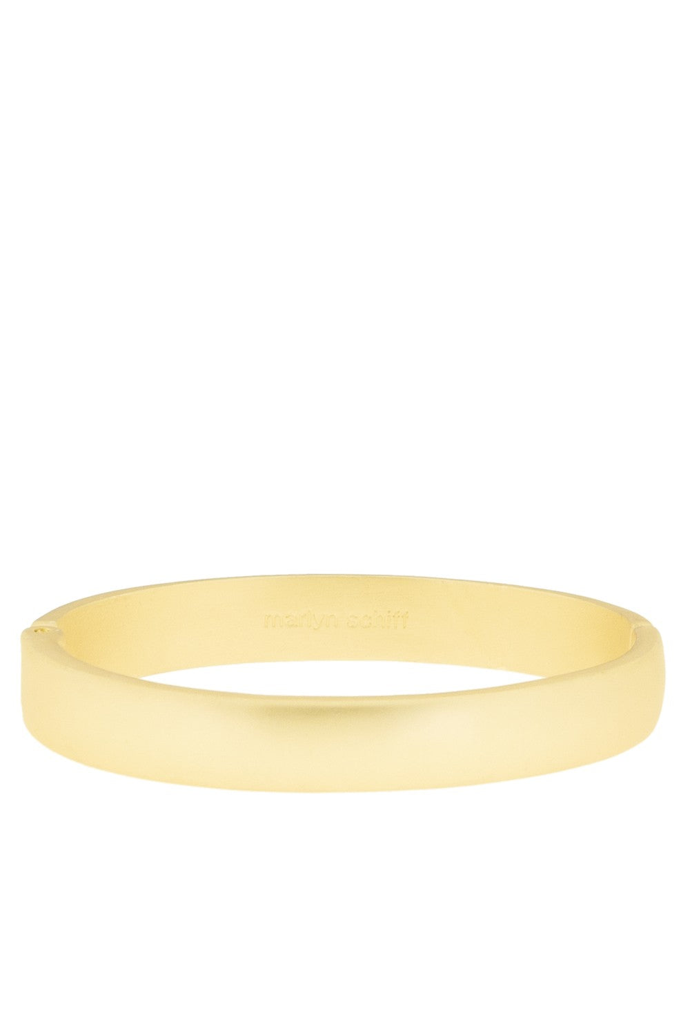  MARLYN SCHIFF Wide Flat Hinge Bangle