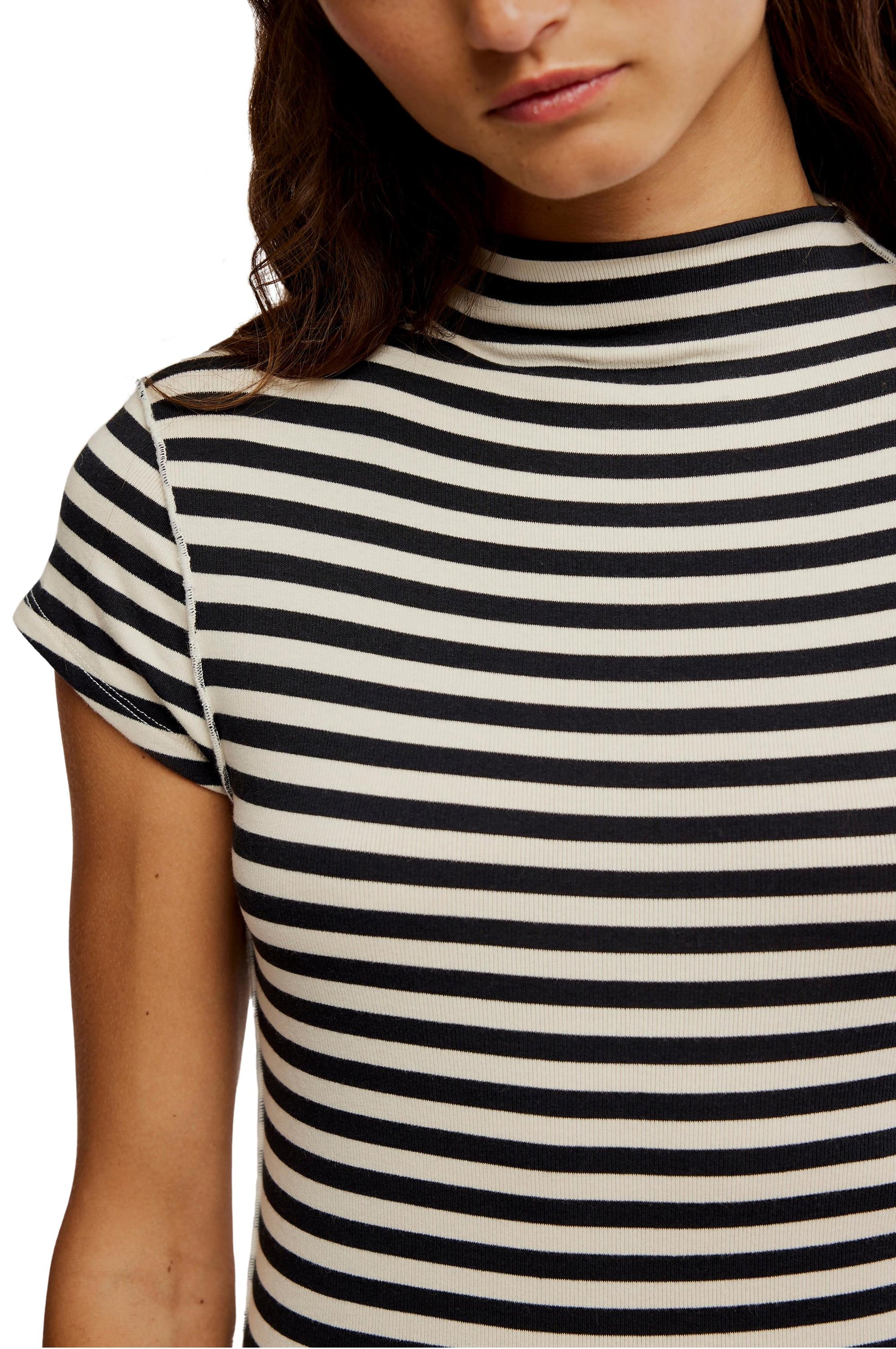  FREE PEOPLE Lola Stripe Tee