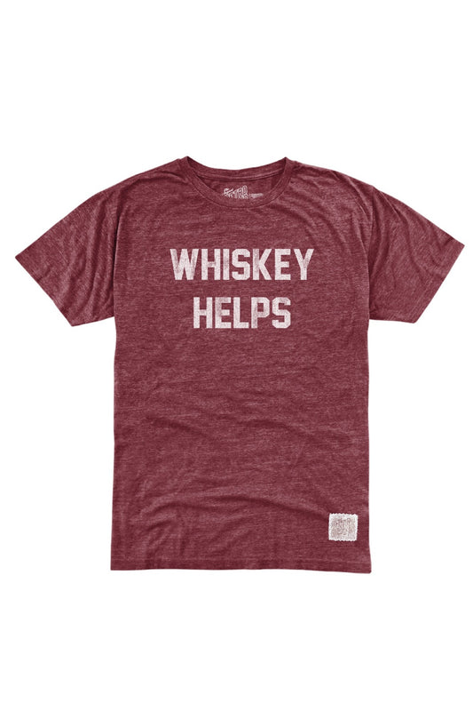  ORIGINAL RETRO BRAND Whiskey Helps