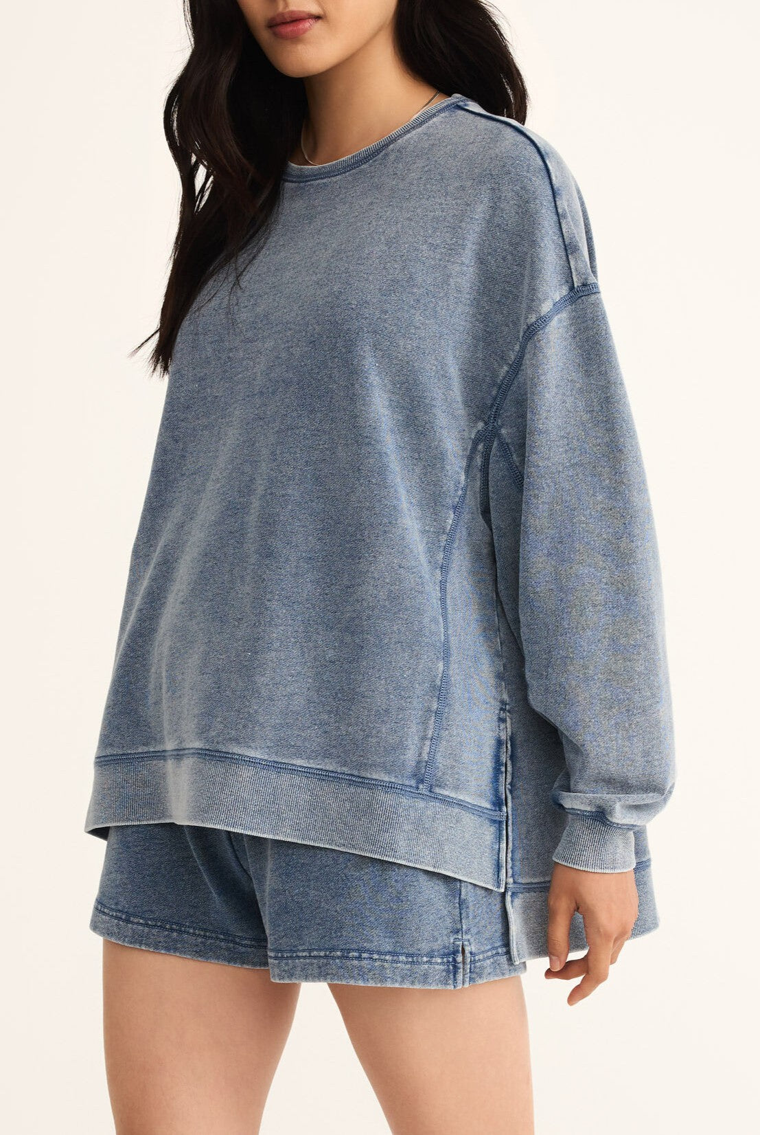  Z SUPPLY Knit Denim Modern Weekender