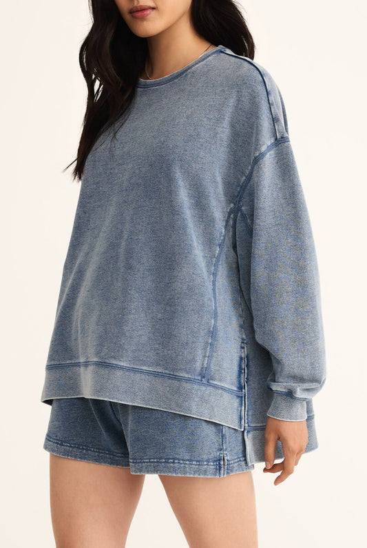  Z SUPPLY Knit Denim Modern Weekender