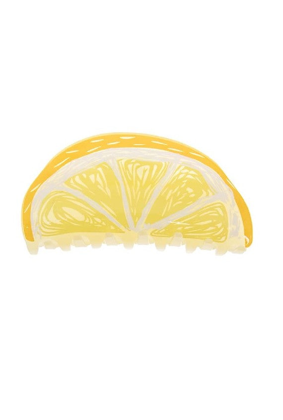  ADINA EDEN Lemon Slice Hair Claw Clip