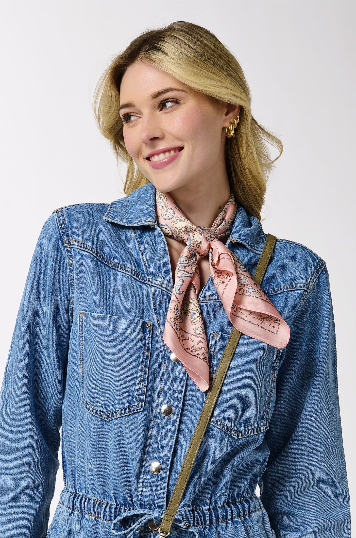  SOUTH MOON UNDER Printed Bandana Scarf