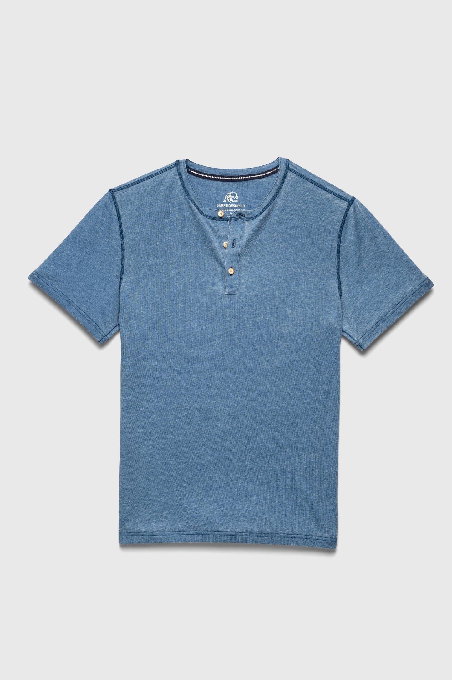  SURFSIDE SUPPLY COMP Sean Short Sleeve Burnout Henley