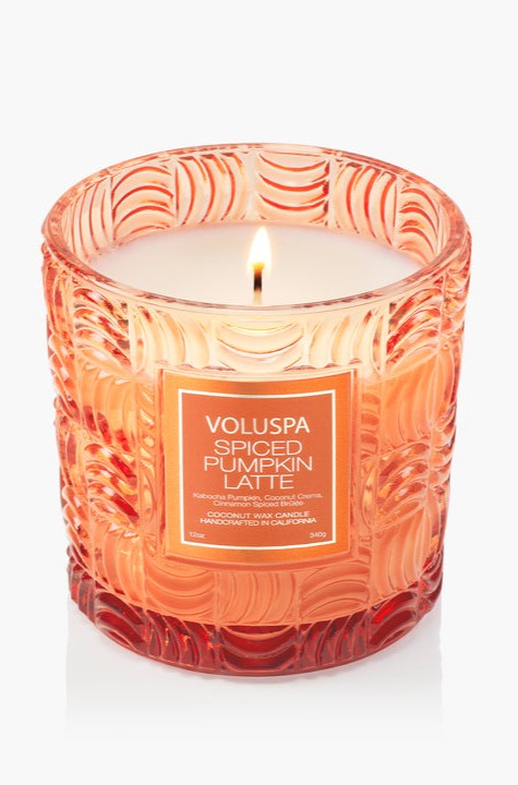  VOLUSPA Spiced Pumpkin Latte Classic Candle