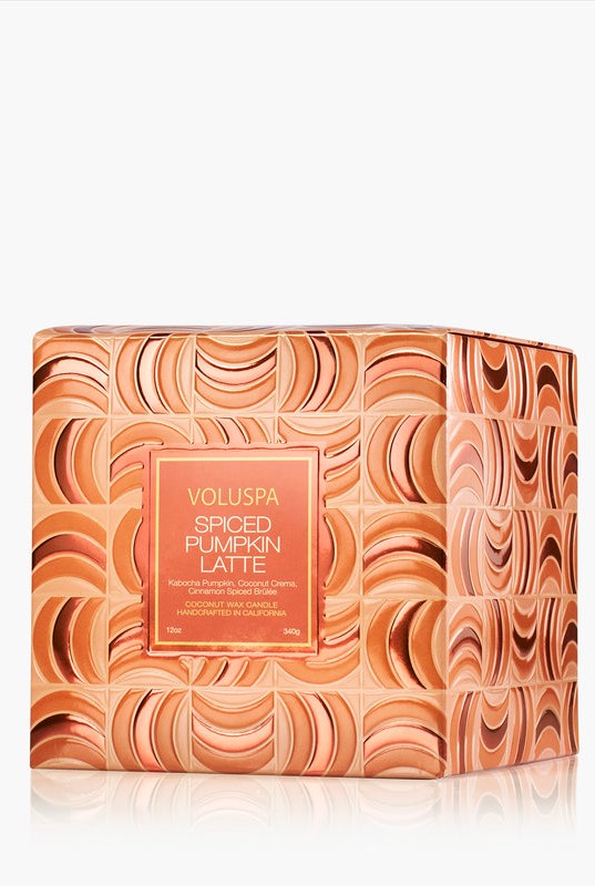  VOLUSPA Spiced Pumpkin Latte Classic Candle
